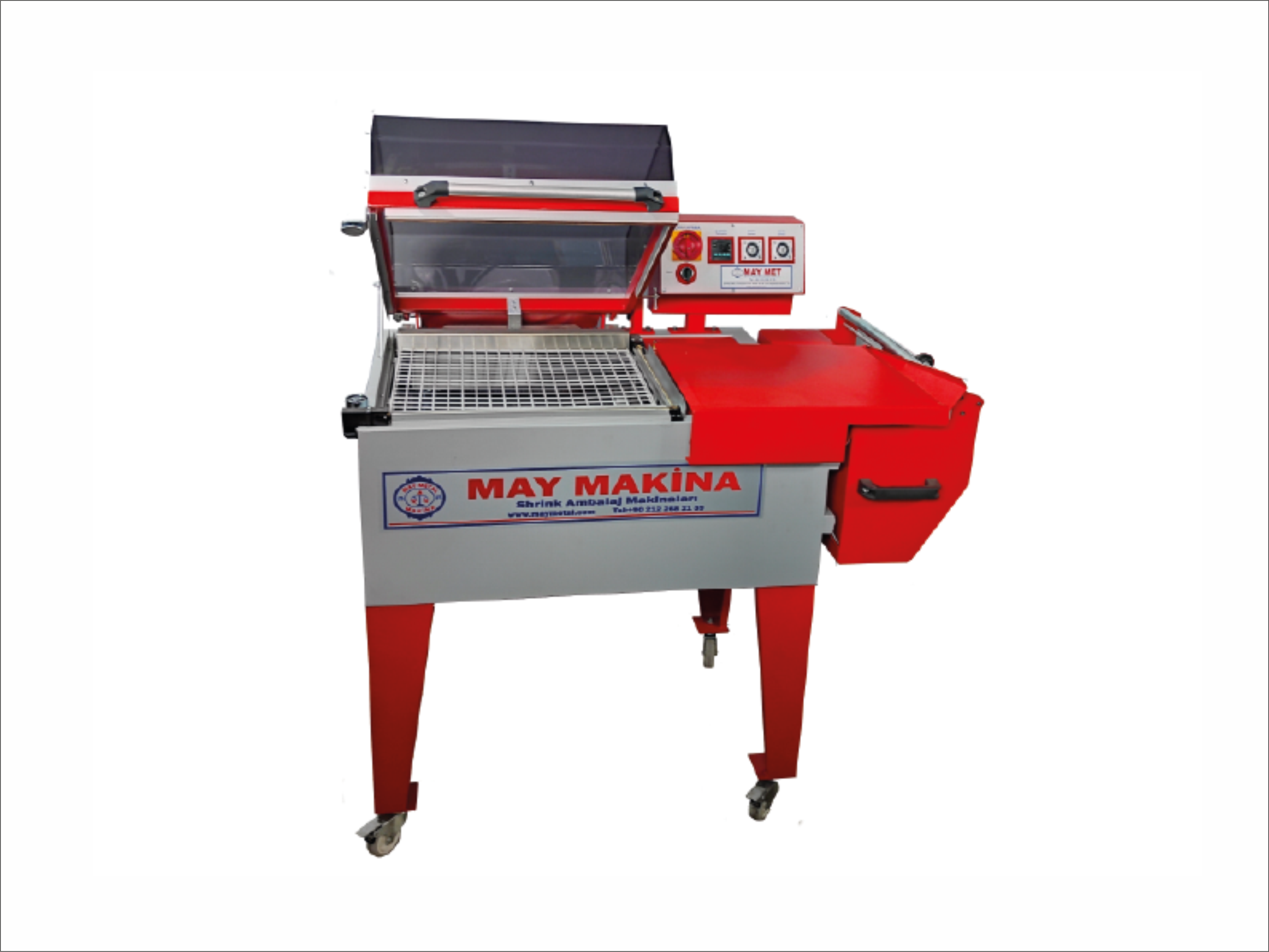 KAPAKLI SHRİNK AMBALAJ MAKİNESİ MAY 40 x 50 